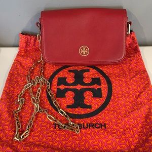 Tory Burch Robinson Crossbody Bag (Red)